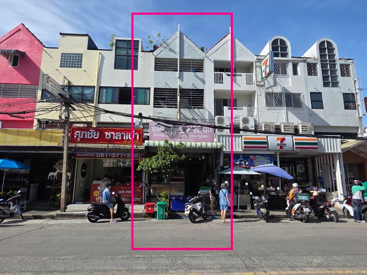 ขายอาคารพาณิชย์แจ้งวัฒนะ เมืองทอง : ขายอาคารพาณิชย์ เมืองทองธานี หน้าบีไฮฟ์ ที่จอดหาง่าย ทำเลดี เหมาะเปิดกิจการ _BL163