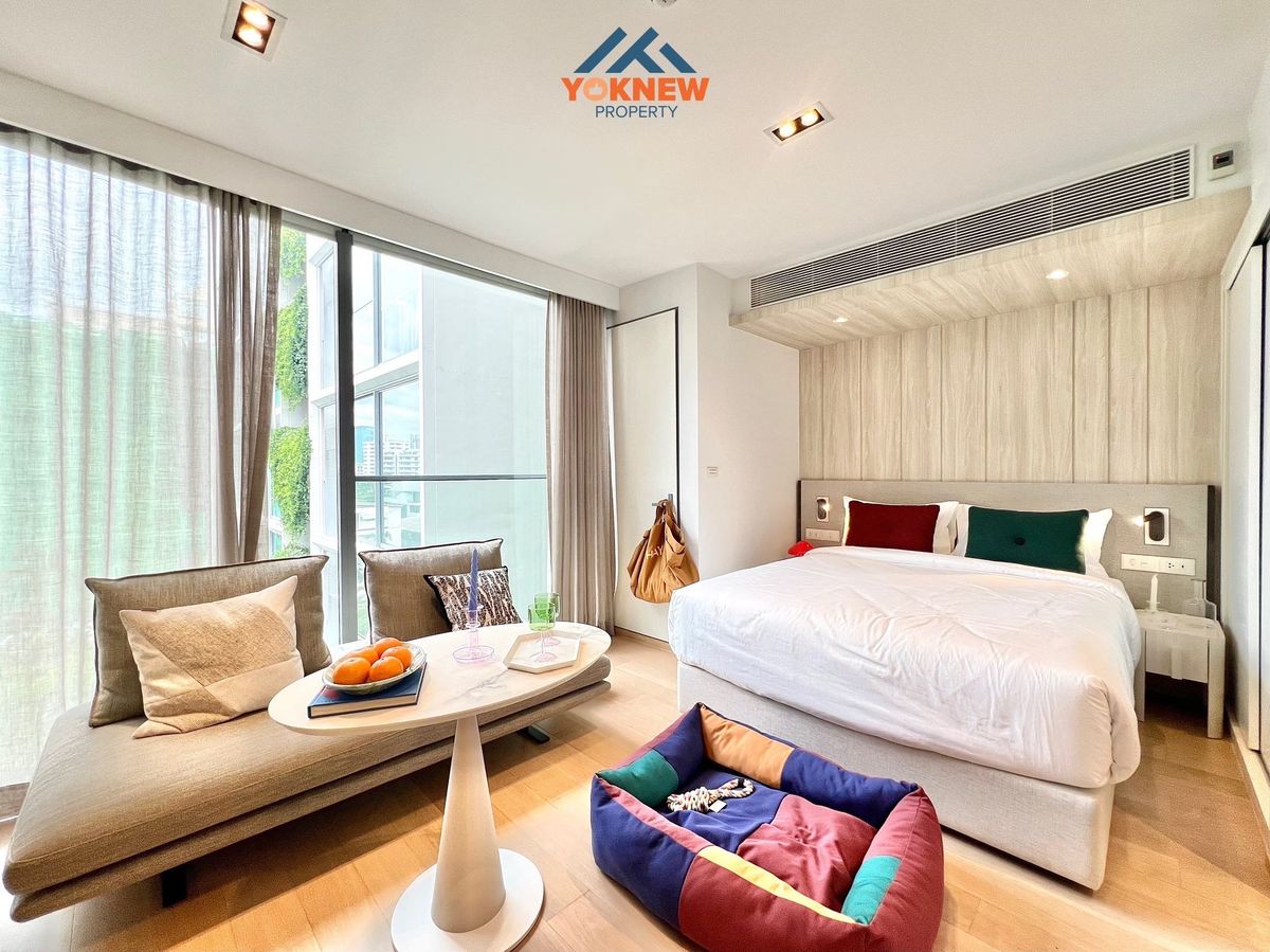 ขายคอนโดสุขุมวิท อโศก ทองหล่อ : 🐾 อยู่หรู พร้อมเพื่อนซี้ 4 ขา 🐾   Scope Promsi | 28 ตร.ม. | 1นอน | 1 ห้องน้ำ