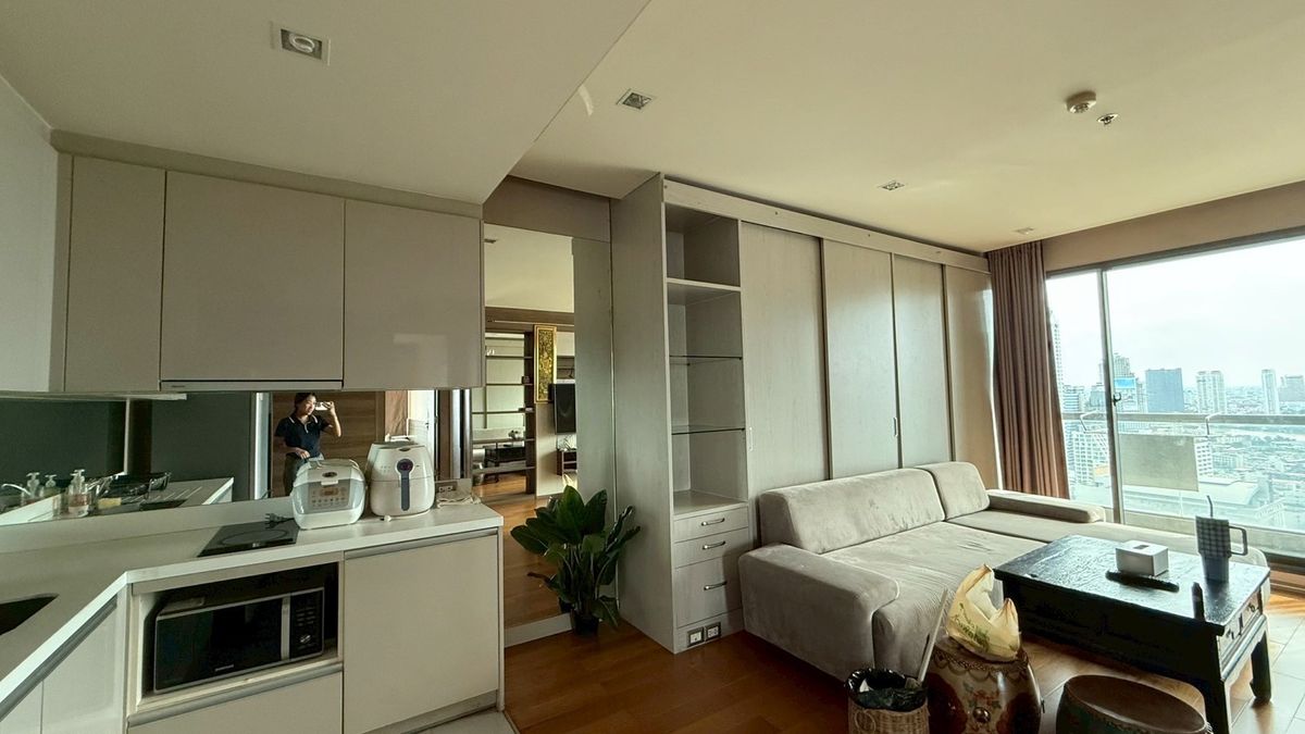 ให้เช่าคอนโดสาทร นราธิวาส : (for rent) The Address Sathorn ใกล้รถไฟฟ้า BTS เซนต์หลุยส์