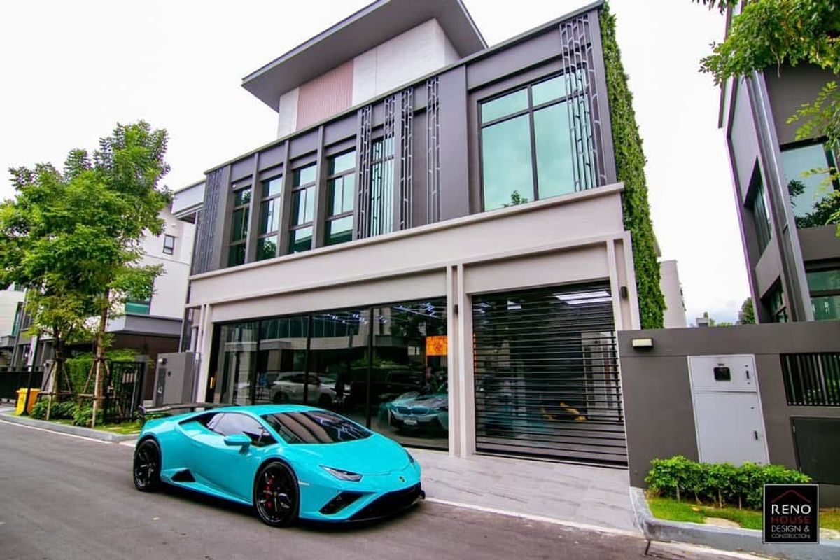 บ้านพัฒนาการ ศรีนครินทร์ : ให้เช่าบ้านเดี่ยวสุดหรู 5 ห้องนอน ตกแต่งสวย พร้อมเข้าอยู่ Grand Bangkok Boulevard East Rama 9