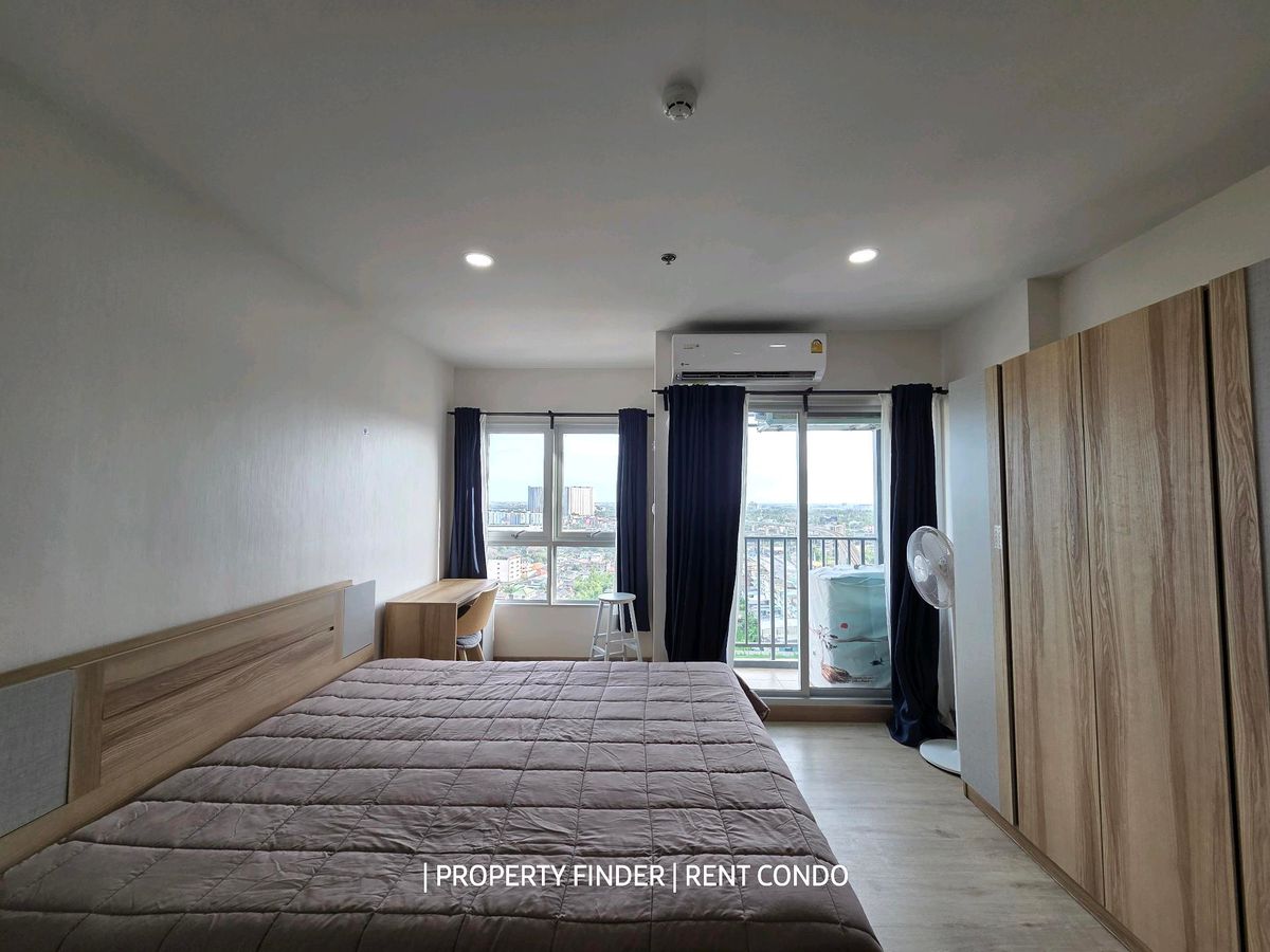 For RentCondoSamut Prakan,Samrong : Condo for rent Supalai Veranda Sukhumvit 117 Make an appointment to view the room 👉line:  @pfbkk