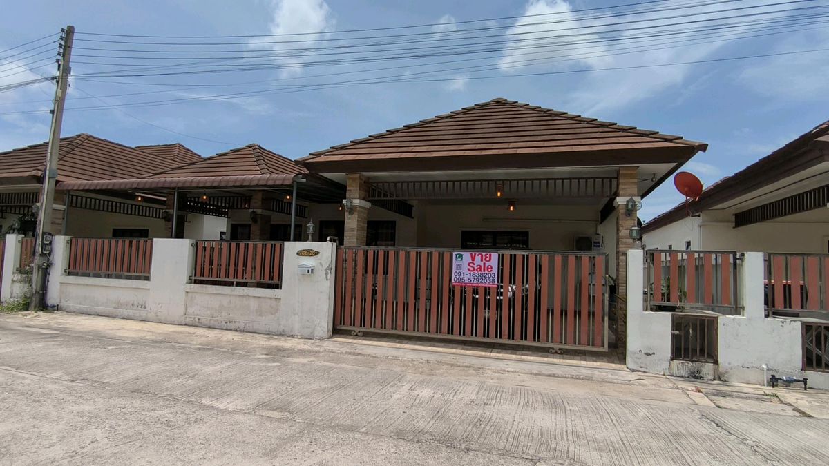 ขายบ้านระยอง : ขายบ้านเดี่ยวทำเลดี ในโครงการเดอะไพรเวท 1 ติด ถ.บูรพาพัฒน์-สุขุมวิท