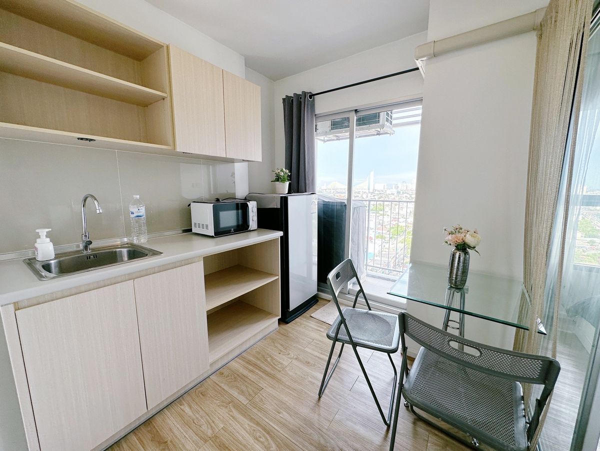 ให้เช่าคอนโดราษฎร์บูรณะ สุขสวัสดิ์ : ให้เช่า คอนโด อิซซี่ สุขสวัสดิ์ (Issi Condo) ชั้น 20 วิวแม่น้ำ ไม่มีตึกบัง