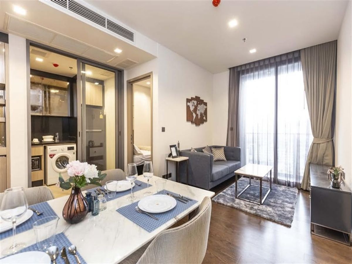 For RentCondoRatchathewi,Phayathai : ⭐️ The Line Ratchathewi ⭐️ 2 bedrooms, 1 bathroom, 55 sqm. There is a fir with electrical appliances.