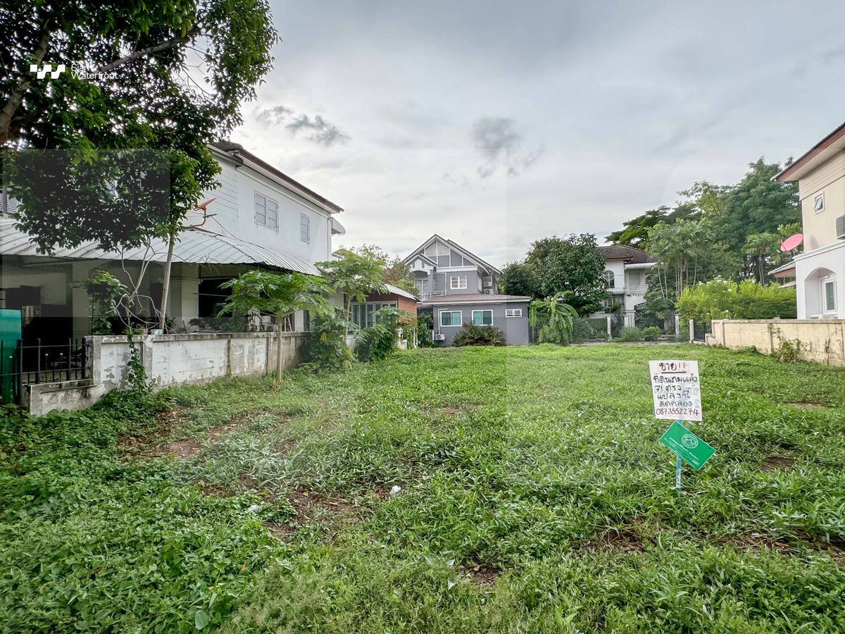 For SaleHousePinklao, Charansanitwong : 🔥For Sale🔥Land has been filed 71.4 sq.w. in Kritsad Nakhon village 31 (Boromrathachanee) after the canal, shady lakes, suitable for building houses Sala Thammasop Subdistrict, Thawi Watthana District, Bangkok