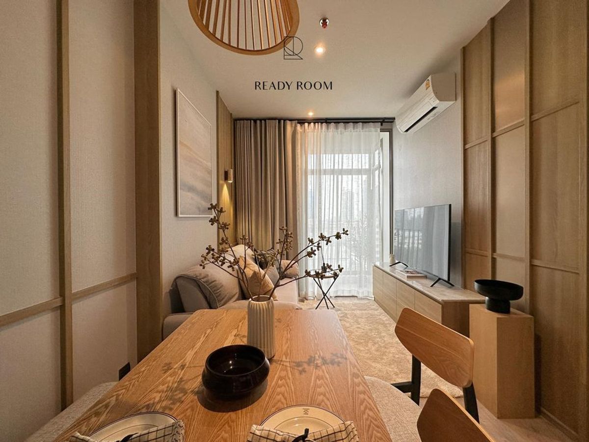 For RentCondoSukhumvit, Asoke, Thonglor : ⚜️avally now! 1 Bed Plus for Rent Rhythm Ekkamai Estate ⚜️