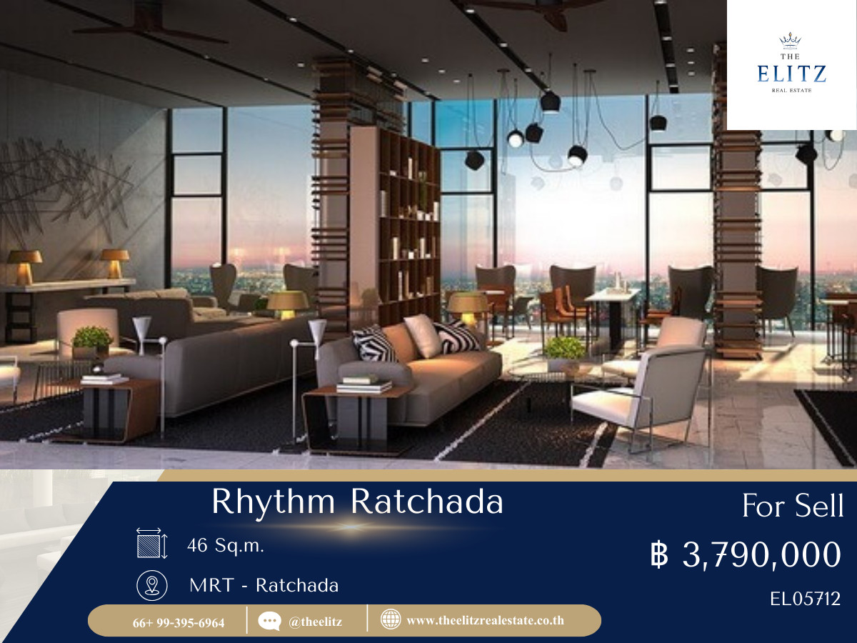 ขายคอนโดรัชดา ห้วยขวาง : ✨ อยู่สบายในย่านฮอต รัชดา ห้องแต่งสวย เฟอร์ครบ พร้อมโอน ราคาดีแบบนี้ไม่รอใคร ✔