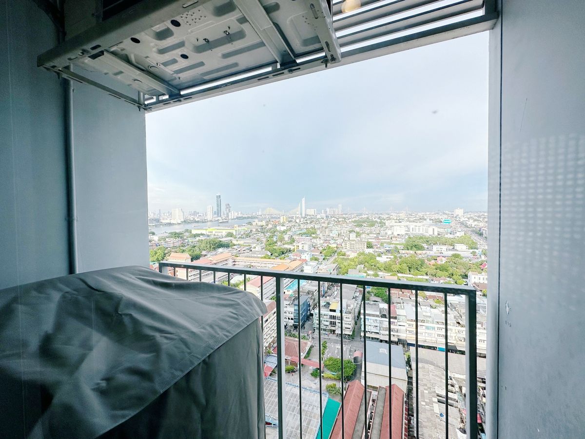 ให้เช่าคอนโดราษฎร์บูรณะ สุขสวัสดิ์ : ให้เช่า คอนโด อิซซี่ สุขสวัสดิ์ (Issi Condo) ชั้น 20 วิวแม่น้ำ ไม่มีตึกบัง