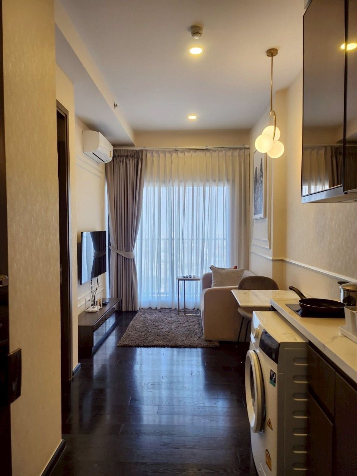 ให้เช่าคอนโดสุขุมวิท อโศก ทองหล่อ : ให้เช่า Park Origin Thonglor 🏙✨  1 ห้องนอน | 1 ห้องน้ำ | 32 ตร.ม. | Fully Furnished | พร้อมเข้าอยู่ 💰 เพียง 35,000 บาท/เดือน