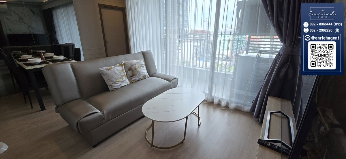 For RentCondoBangna, Bearing, Lasalle : 💙 For rent IDEO O2, a big room, new built-in furniture, Bangna BTS 💙 Tel. 092-8366444 stars // line id: @enrichagent