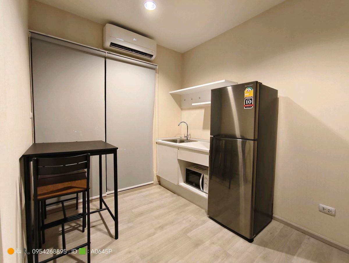 For RentCondoNonthaburi, Bang Yai, Bangbuathong : ✅Room ready to move in✅Plum Condo Central Station Phase 2 **The first building has a 7-Eleven near the BTS. Next to Central West Department Store