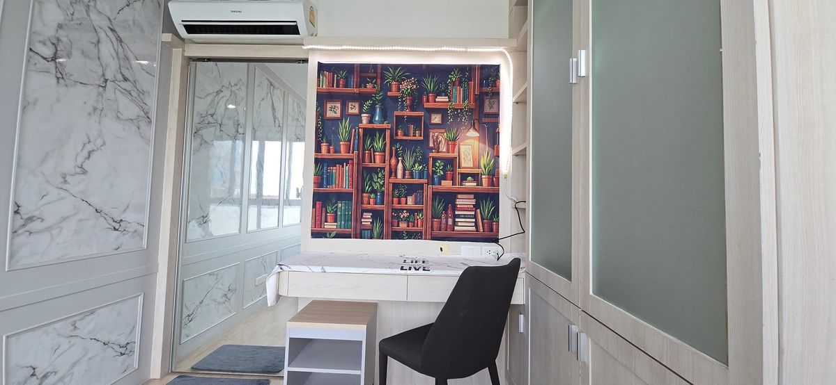 For RentCondoBangna, Bearing, Lasalle : For rent 🔥 IDEO O2 🔥 2 bedrooms, 2 bathrooms, fully furnished and equipped, near BTS Bangna