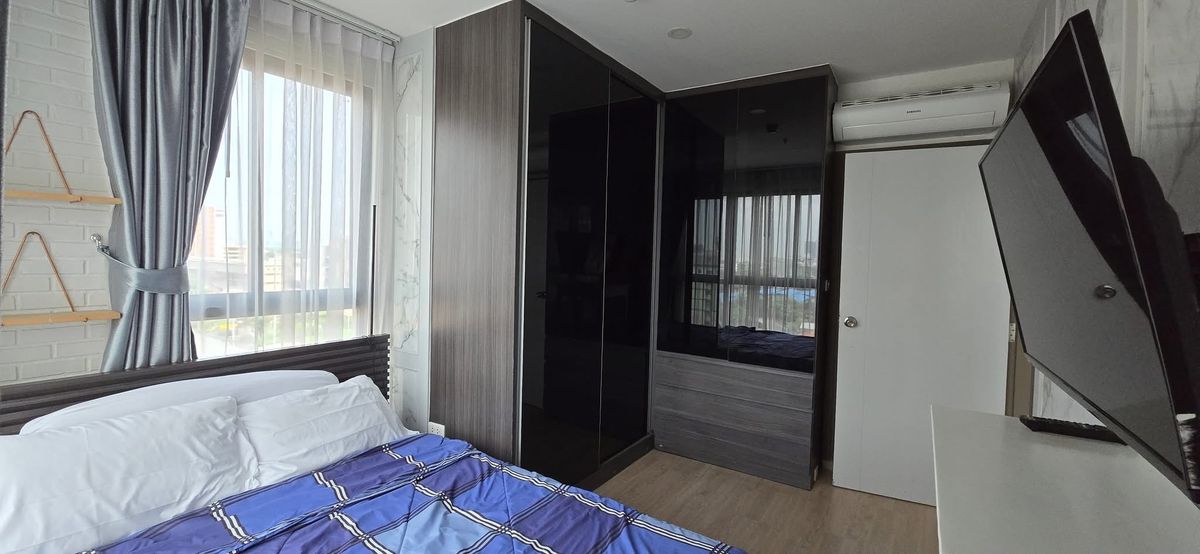 For RentCondoBangna, Bearing, Lasalle : For rent 🔥 IDEO O2 🔥 2 bedrooms, 2 bathrooms, fully furnished and equipped, near BTS Bangna