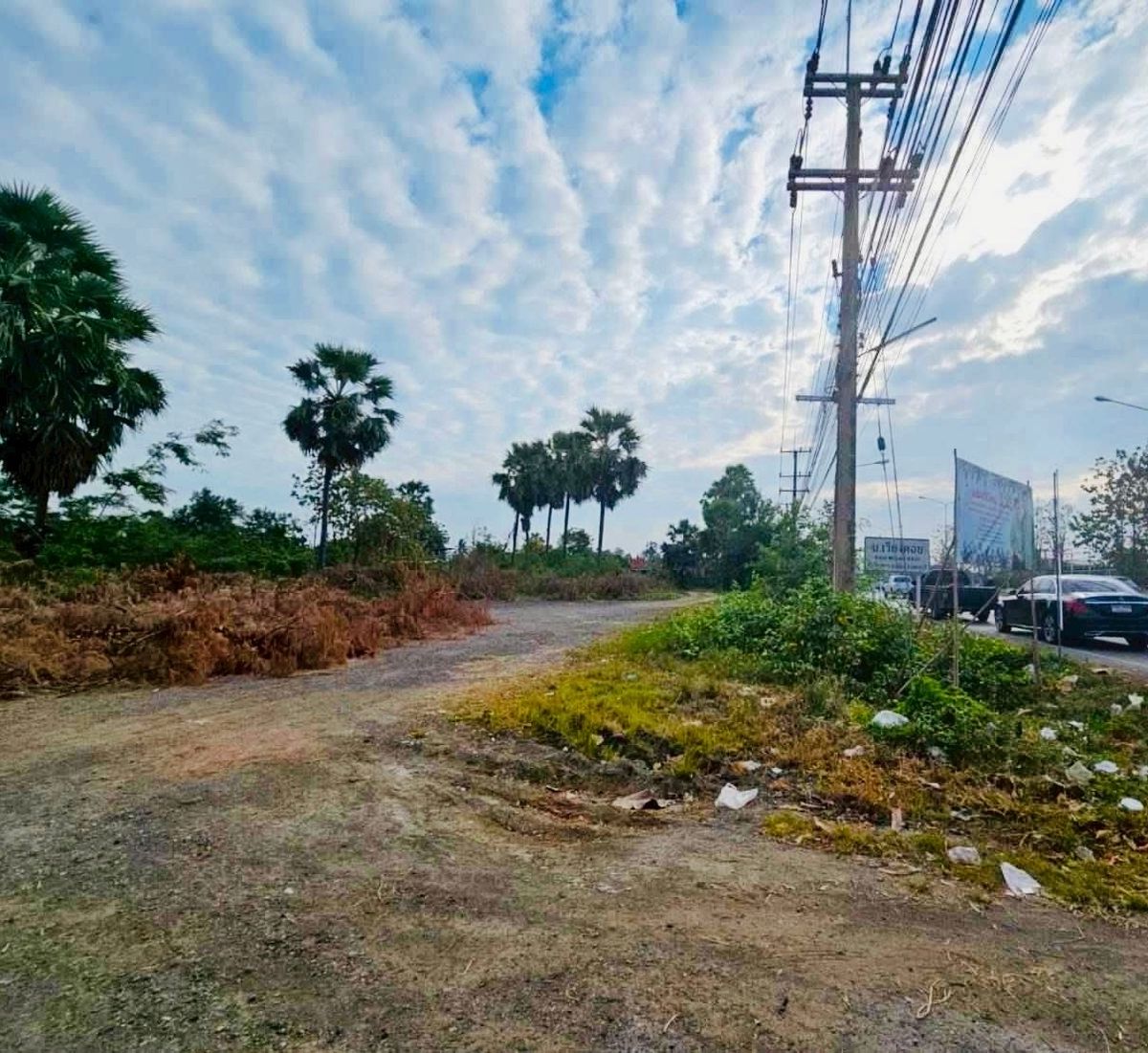 ขายที่ดินบางแค เพชรเกษม : ขายที่ดินแปลงสวย ติดถนนเพชรเกษม อำเภอเมืองเพชรบุรี รหัส : L8046