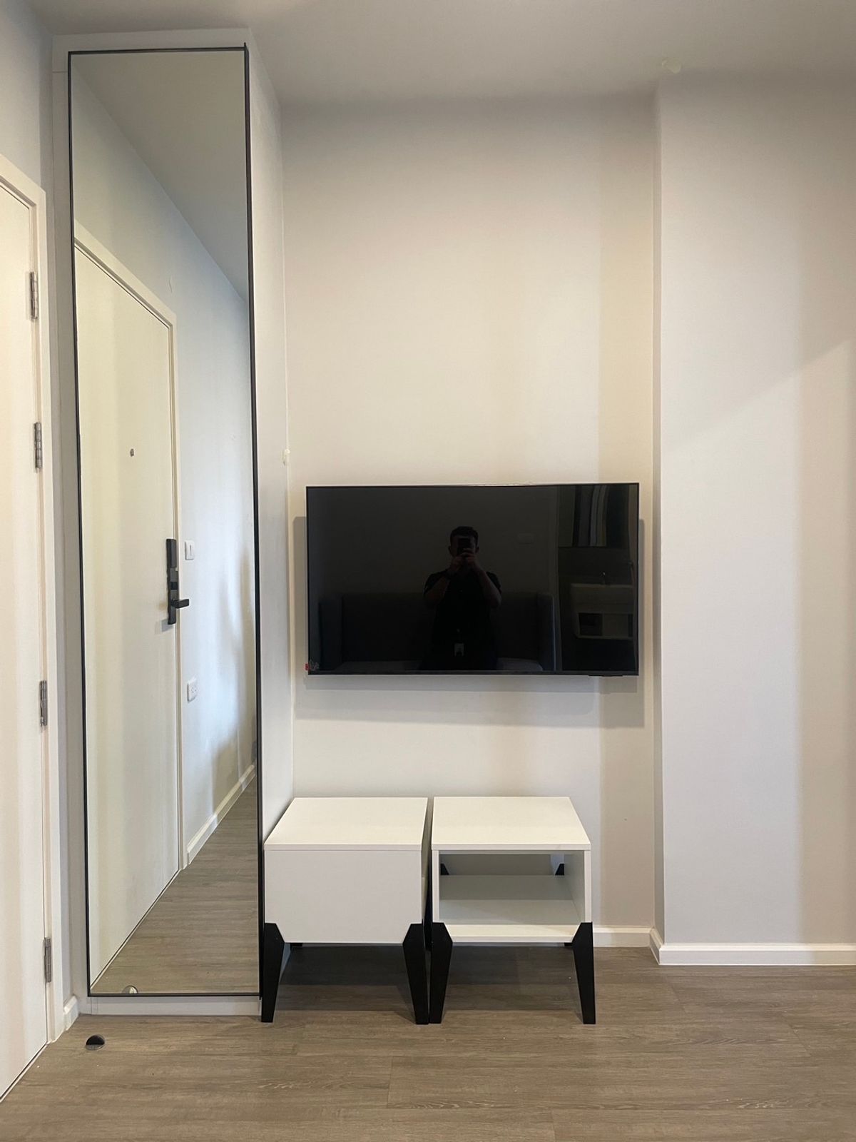 For RentCondoBangna, Bearing, Lasalle : Rent Blue Sukhumvit 105, 1 bedroom, 28 sqm. Only 13,000 baht. The new room has never been there.