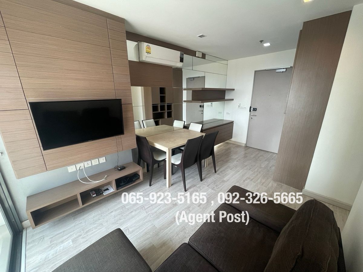 For RentCondoOnnut, Udomsuk : IDEO Mobi Sukhumvit 81 - next to BTS Onnut - Rent 2 Bedroom 55 sqm. - Ready to move in !!