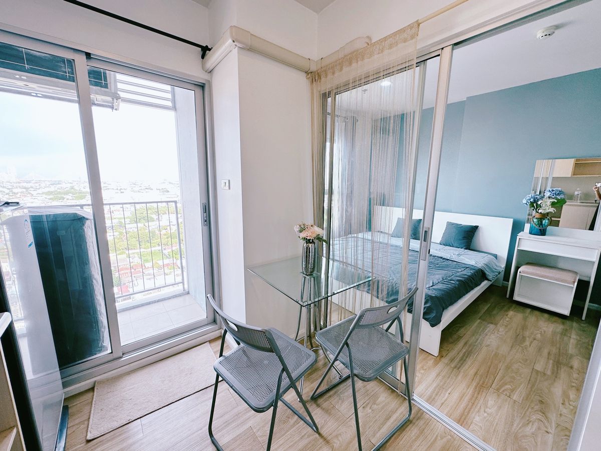 ให้เช่าคอนโดราษฎร์บูรณะ สุขสวัสดิ์ : ให้เช่า คอนโด อิซซี่ สุขสวัสดิ์ (Issi Condo) ชั้น 20 วิวแม่น้ำ ไม่มีตึกบัง