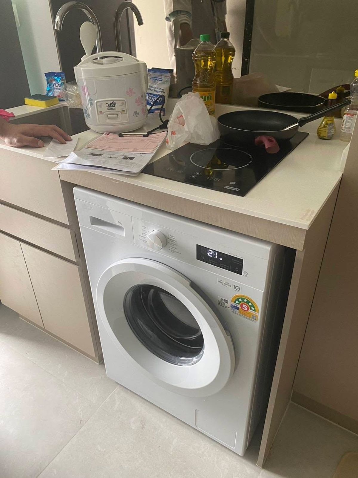 For RentCondoOnnut, Udomsuk : For rent 🔥 THE PRIVACY S101 🔥 near BTS Punnawithi, fully furnished and equipped with appliances.