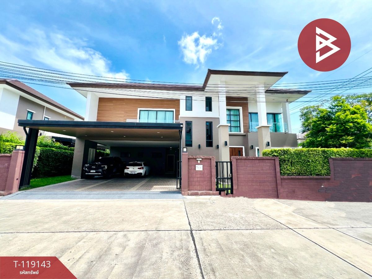 For SaleHouseMahachai Samut Sakhon : House for sale Sarin City The Lake Ville Rama 2, Samut Sakhon