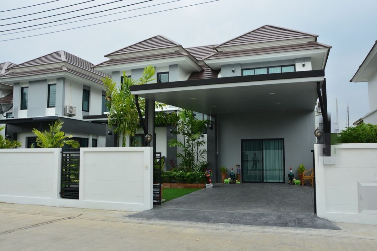 ให้เช่าบ้านมีนบุรี-ร่มเกล้า : 🏡 ให้เช่า บ้านเดี่ยว หมู่บ้านเดอะวิลล์ มีนบุรี - นิมิตใหม่  S2501-825