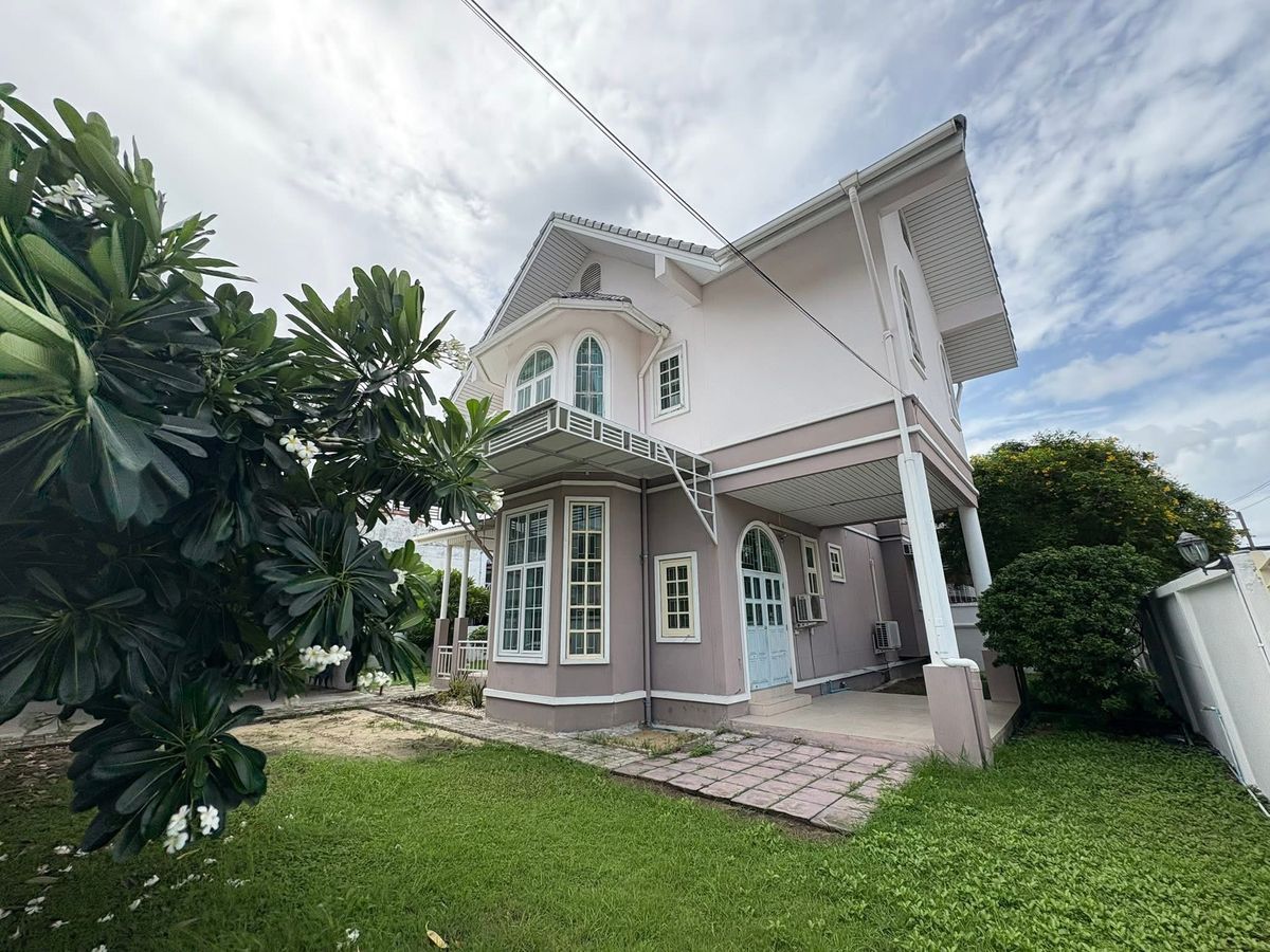 For SaleHouseOnnut, Udomsuk : ▪️ House for sale in the corner of Soi Sukhumvit 101 to