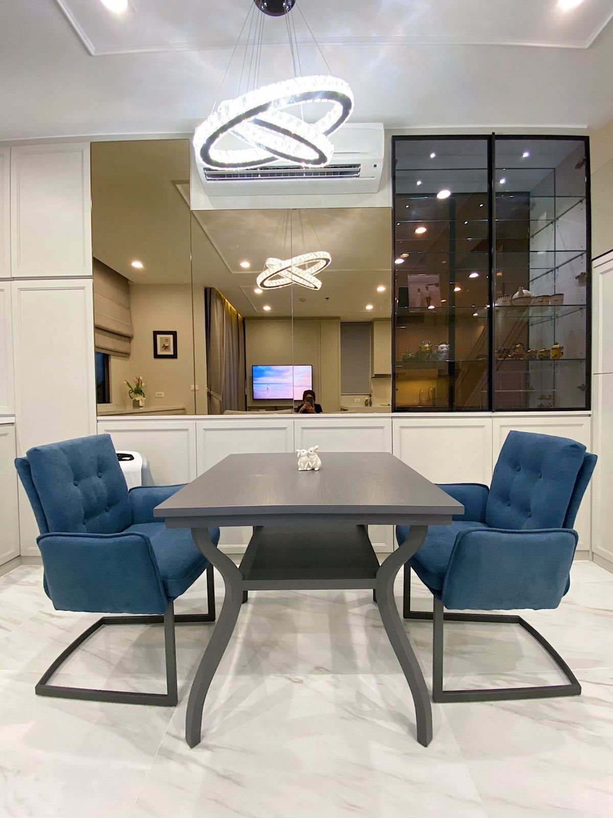 ขายคอนโดราชเทวี พญาไท : ไอดีโอ คิว พญาไท ideo q phayathai 1bed plus / 2bathroom Duplexห้องแต่งสวยพร้อมเข้าอยู่