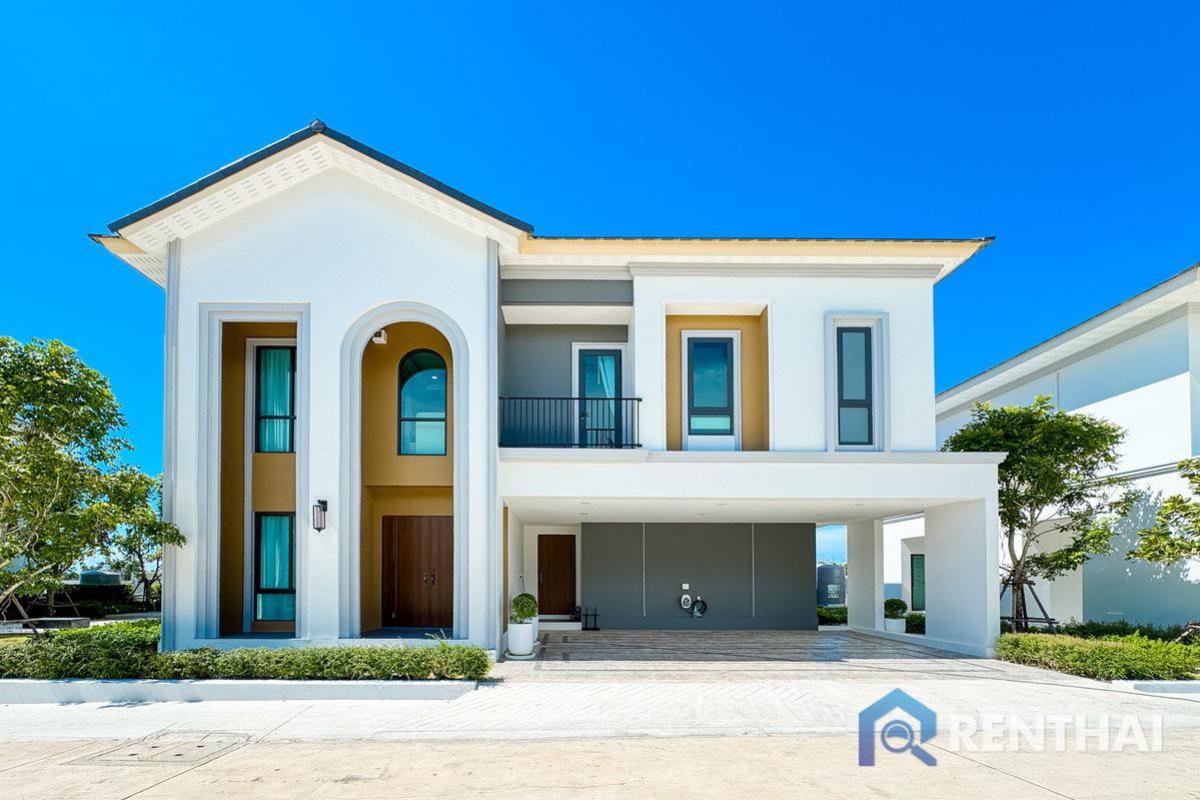 For SaleHousePattaya, Bangsaen, Chonburi : Large House, Best Seller Brand-new pre-sale home in a prime location