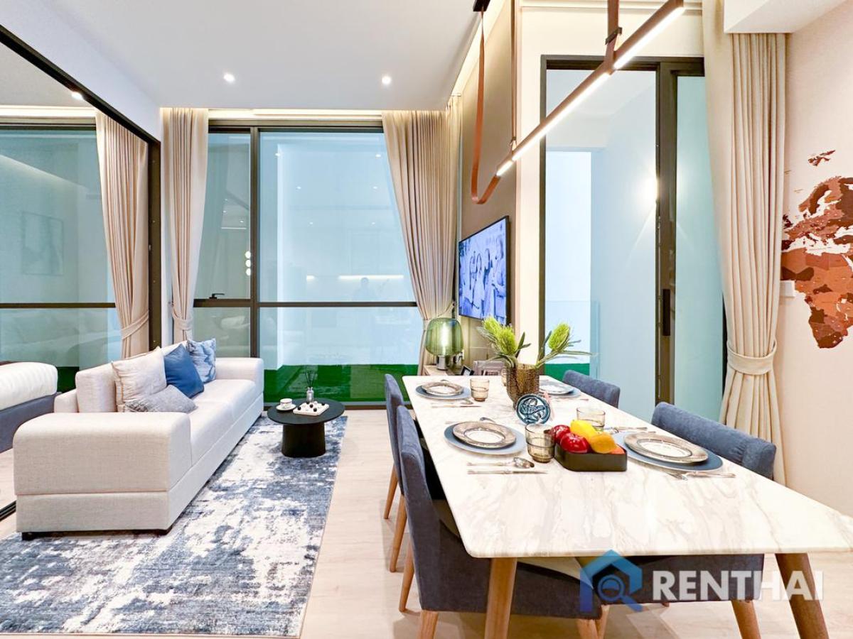 ขายคอนโดพัทยา บางแสน ชลบุรี สัตหีบ : คอนโด 1 ห้องนอน สไตล์หรูหรา พร้อมความสะดวกสบาย ใจกลางพัทยา