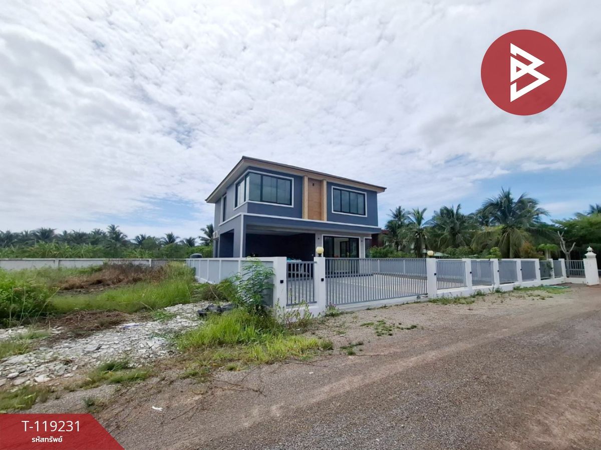 ขายบ้านสมุทรสงคราม : ขายบ้านเดี่ยวพร้อมที่ดิน เนื้อที่ 84.7 ตร.วา คลองเขิน สมุทรสงคราม