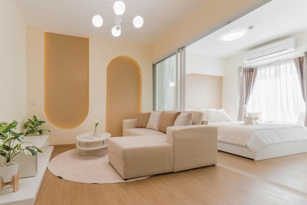 For SaleCondoRamkhamhaeng, Hua Mak : Beautiful room at the cover, very good price !! ⭐Fuse Mobius Ramkhamhaeng-Khlong Tan