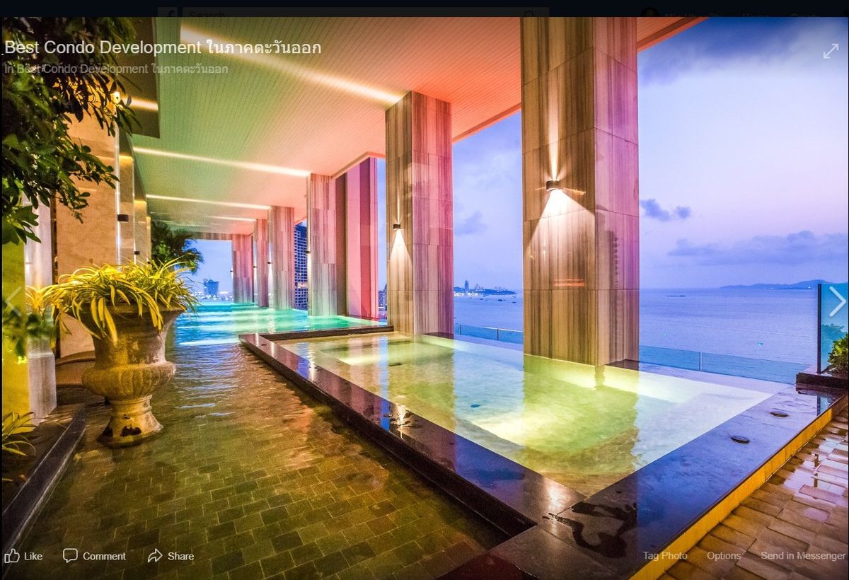 ให้เช่าคอนโดพัทยา บางแสน ชลบุรี สัตหีบ : 🔥 For Rent – The Riviera Wongamat Condo, Pattaya 🔥 💰 30,000 THB/month | 45 SQ.M. | Pool View 🌊