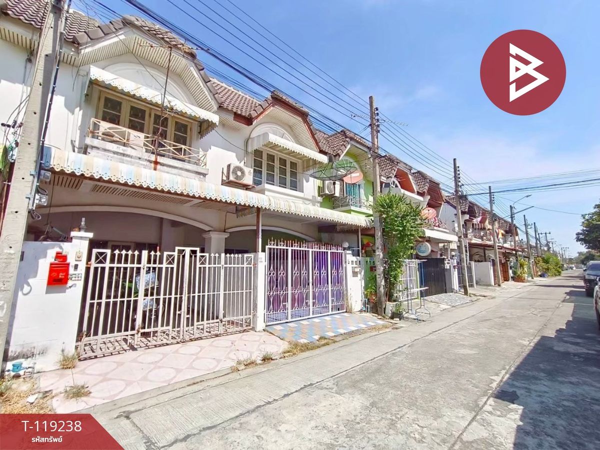 ขายทาวน์โฮมนนทบุรี บางใหญ่ บางบัวทอง : ขายทาวน์เฮ้าส์ หมู่บ้านมนวดี บางบัวทอง นนทบุรี