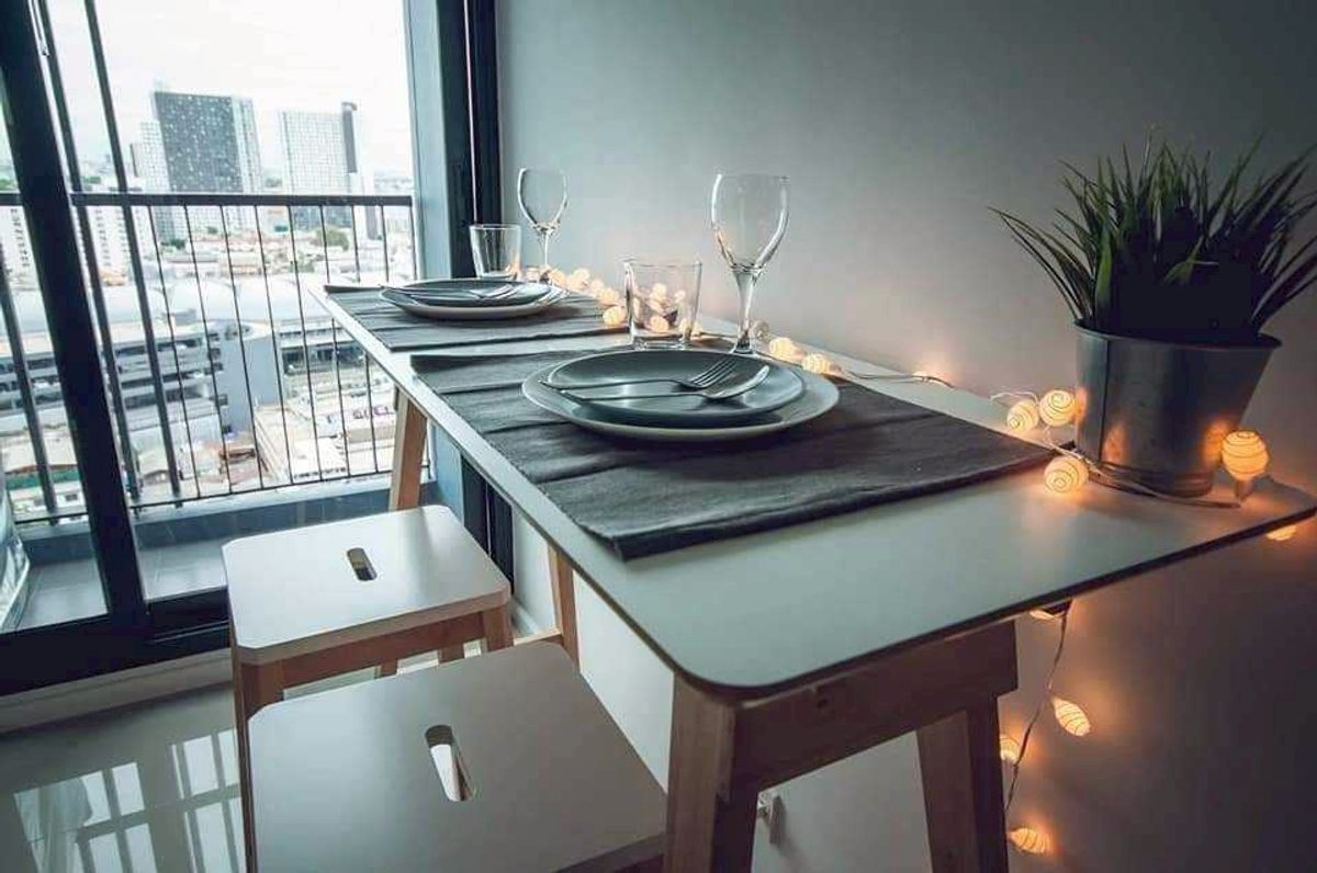 For SaleCondoRama9, Petchburi, RCA : The decoration room is beautiful. Very good price !! ⭐The Tree Sukhumvit 71 - Ekamai (The Tree Sukhumvit 71 - Ekkamai)