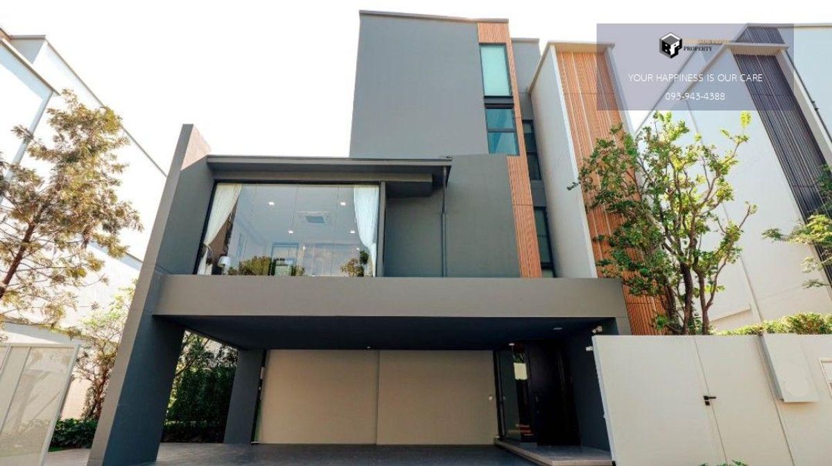 ขายบ้านพัฒนาการ ศรีนครินทร์ : VIVE Krungthep Kreetha ตกแต่งพร้อมเข้าอยู่ มีลิฟต์ ซอยส่วนตัว #2025081611380