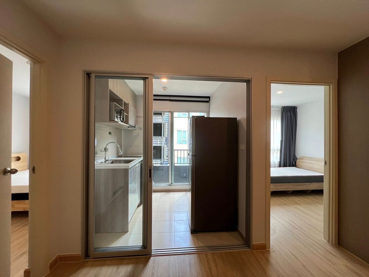 For RentCondoKasetsart, Ratchayothin : Rent RR673 Elio Del Moss, Phahonyothin 24, beautiful room, 2 bedrooms, full furniture near BTS Senanikhom BTS