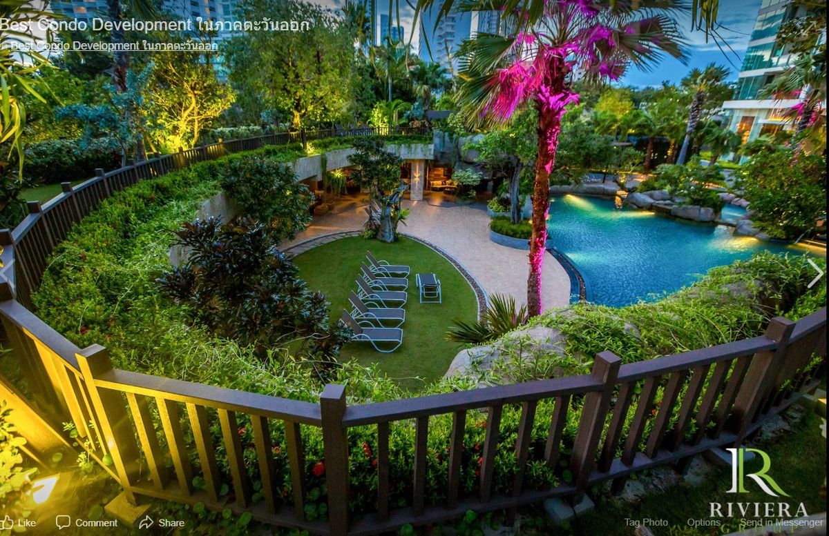 ให้เช่าคอนโดพัทยา บางแสน ชลบุรี สัตหีบ : 🔥 For Rent – The Riviera Wongamat Condo, Pattaya 🔥 💰 30,000 THB/month | 45 SQ.M. | Pool View 🌊