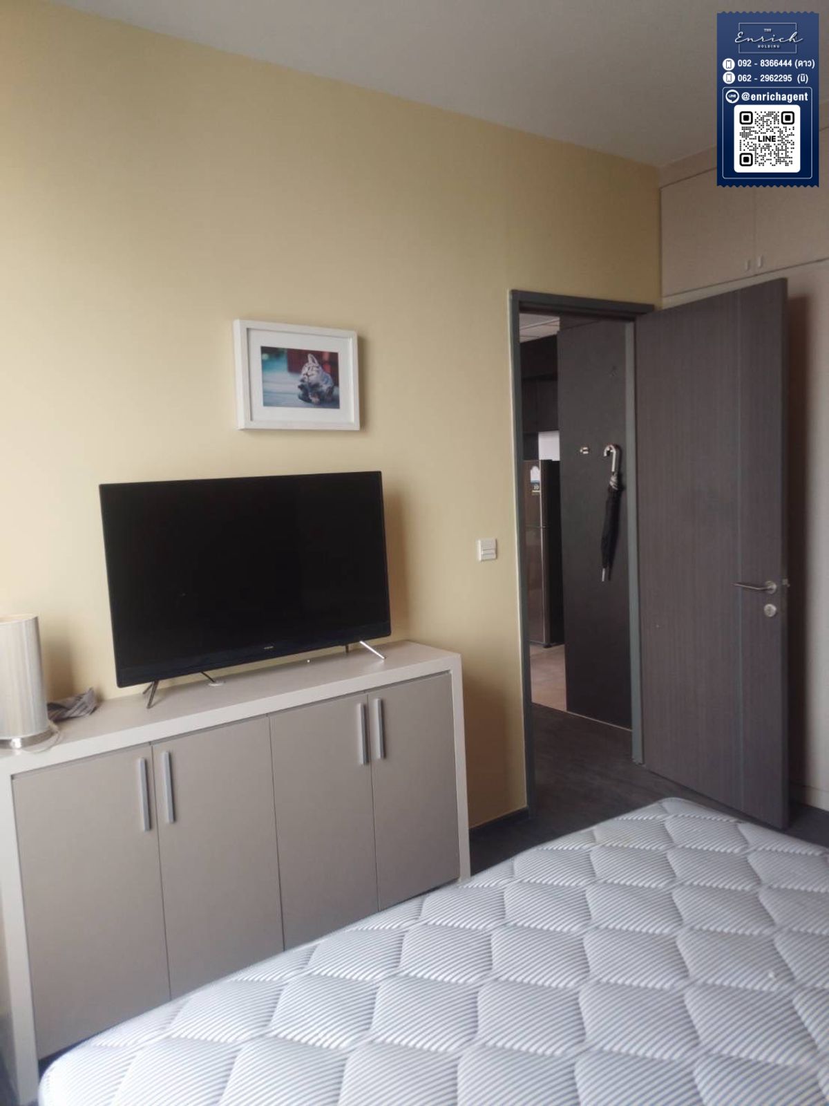 For RentCondoSukhumvit, Asoke, Thonglor : 💙 Rent Edge Sukhumvit 23, corner room in the center of the city, complete bts, Asoke, MRT Sukhumvit 💙 Tel. 092-836644 stars // Line ID: @enrichagent
