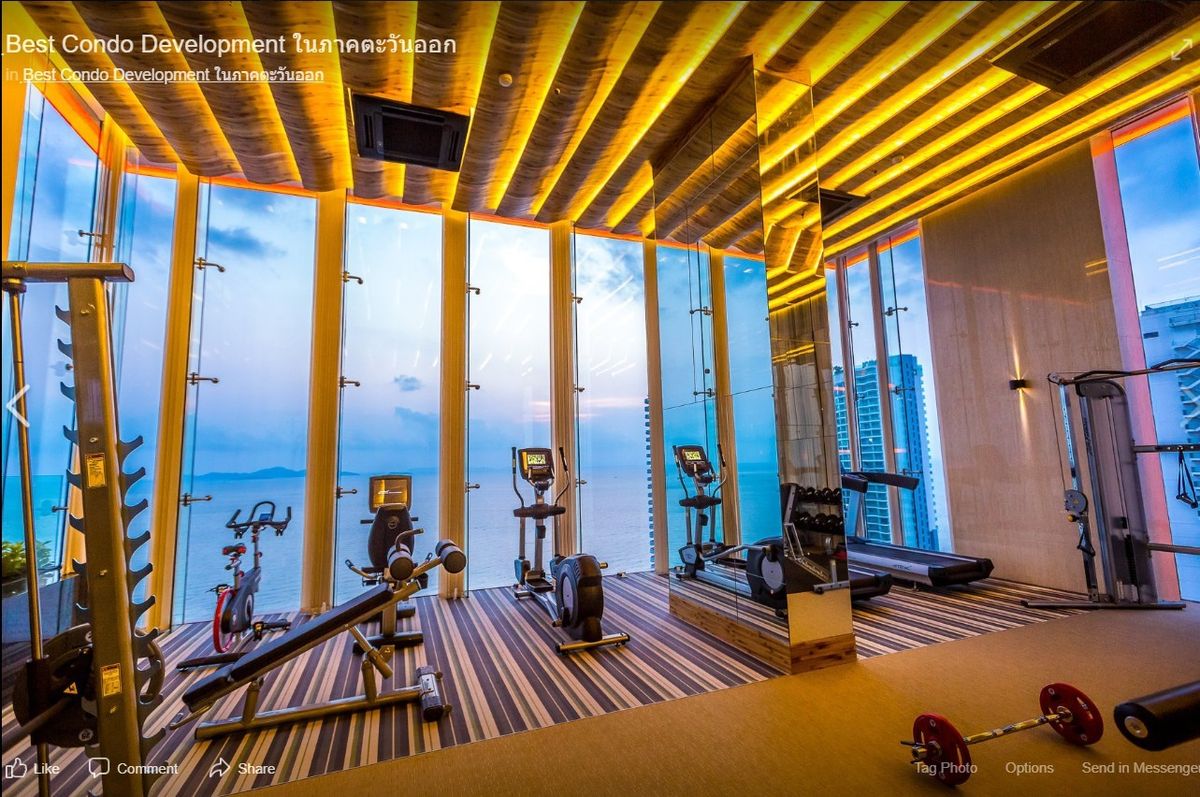 ให้เช่าคอนโดพัทยา บางแสน ชลบุรี สัตหีบ : 🔥 For Rent – The Riviera Wongamat Condo, Pattaya 🔥 💰 30,000 THB/month | 45 SQ.M. | Pool View 🌊