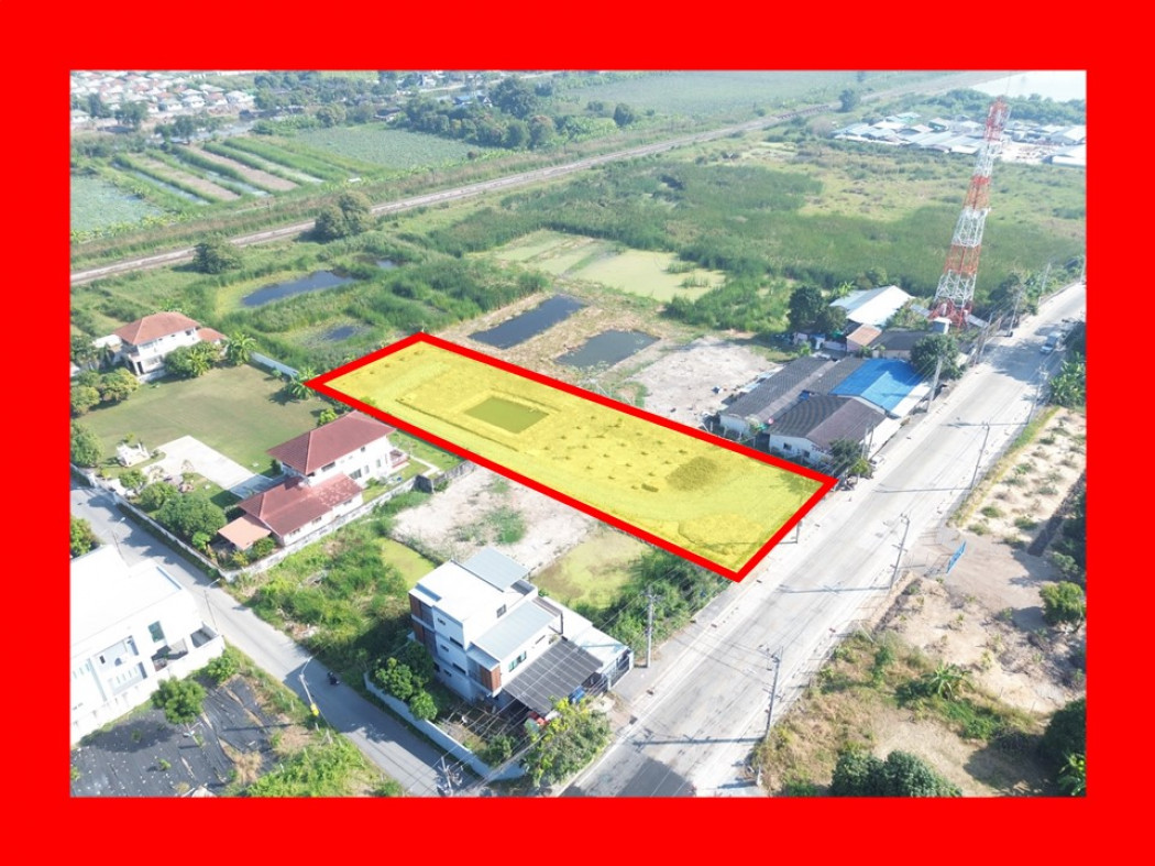 For SaleLandPhutthamonthon, Salaya : Land for sale, next to Sala Thammasop Road, 664 sq w, suitable for business DD