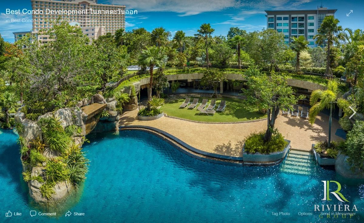 ให้เช่าคอนโดพัทยา บางแสน ชลบุรี สัตหีบ : 🔥 For Rent – The Riviera Wongamat Condo, Pattaya 🔥 💰 30,000 THB/month | 45 SQ.M. | Pool View 🌊