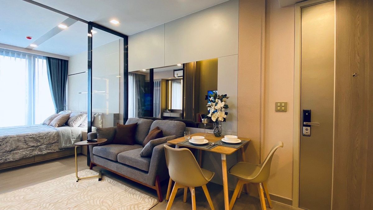 ให้เช่าคอนโดพระราม 9 เพชรบุรีตัดใหม่ RCA : TWP511 (Condo For Rent) One9Five Asoke-Rama9 1 bedroom. Closed to Rama9 MRT station.
