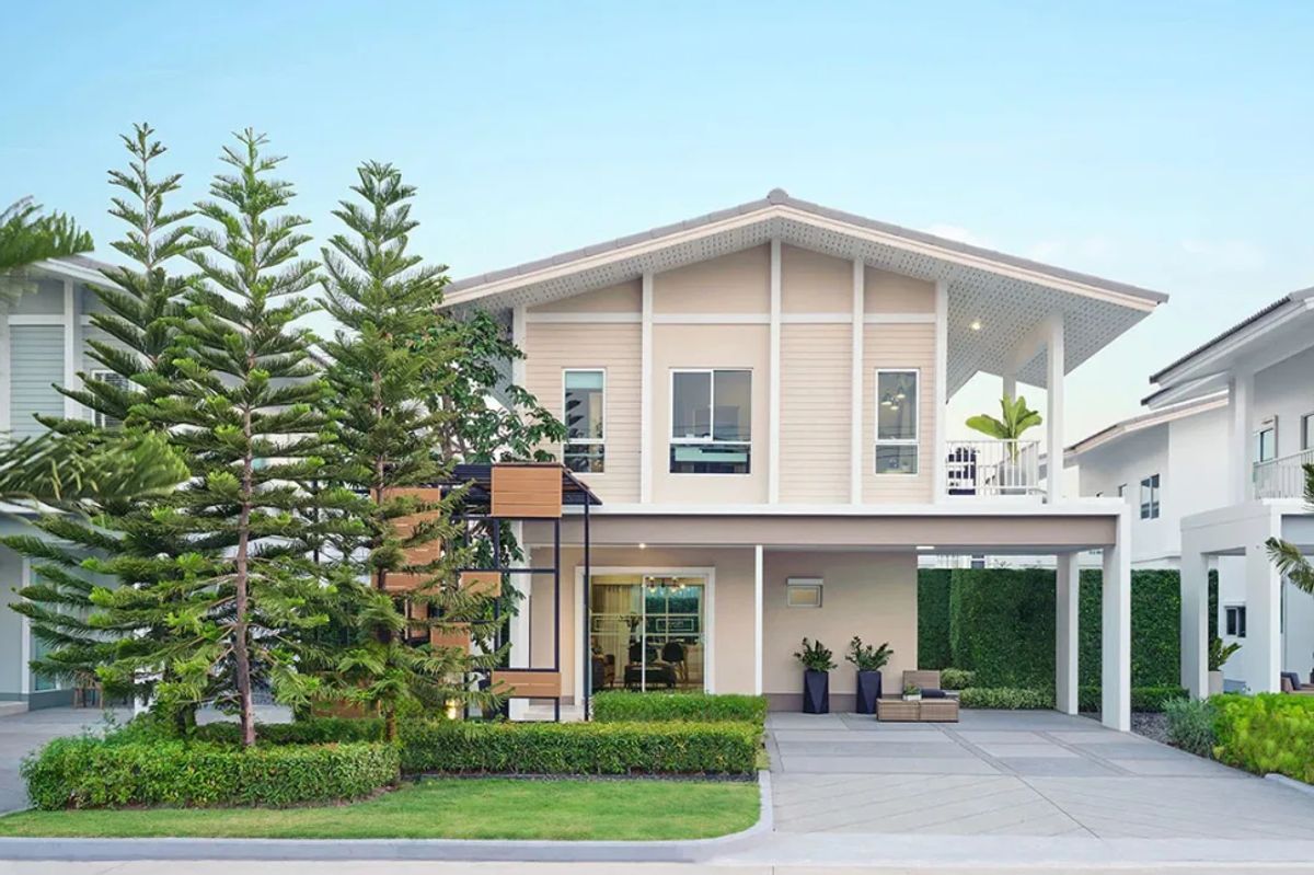 ขายบ้านบางนา แบริ่ง ลาซาล : 🏡 ขายด่วน! บ้านเดี่ยว 2 ชั้น บรรยากาศดี เงียบสงบ ใกล้เมกะ บางนา !!
