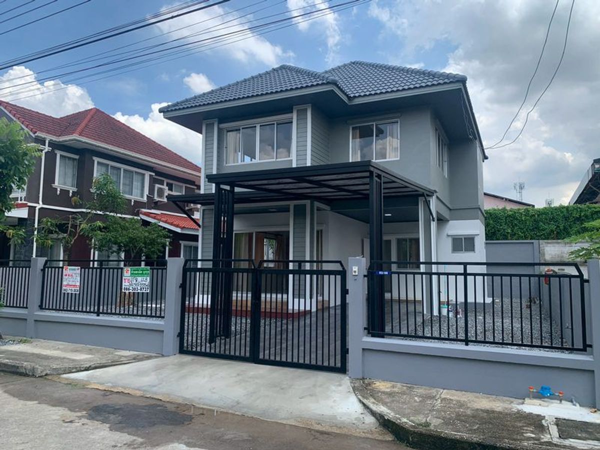 ขายบ้านมีนบุรี-ร่มเกล้า : ขาย  บ้านเดี่ยว  คลองสามวา  ถ.สามวา