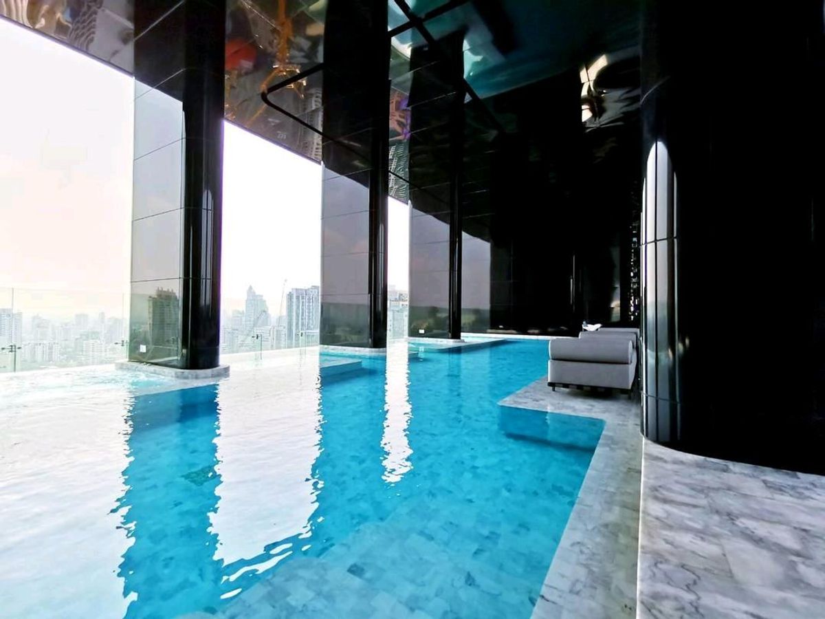 For RentCondoSukhumvit, Asoke, Thonglor : Condo for rent, beautiful room, complete ▪️BTS Asoke MRT Sukhumvit ▪️ASHTON ASOKE