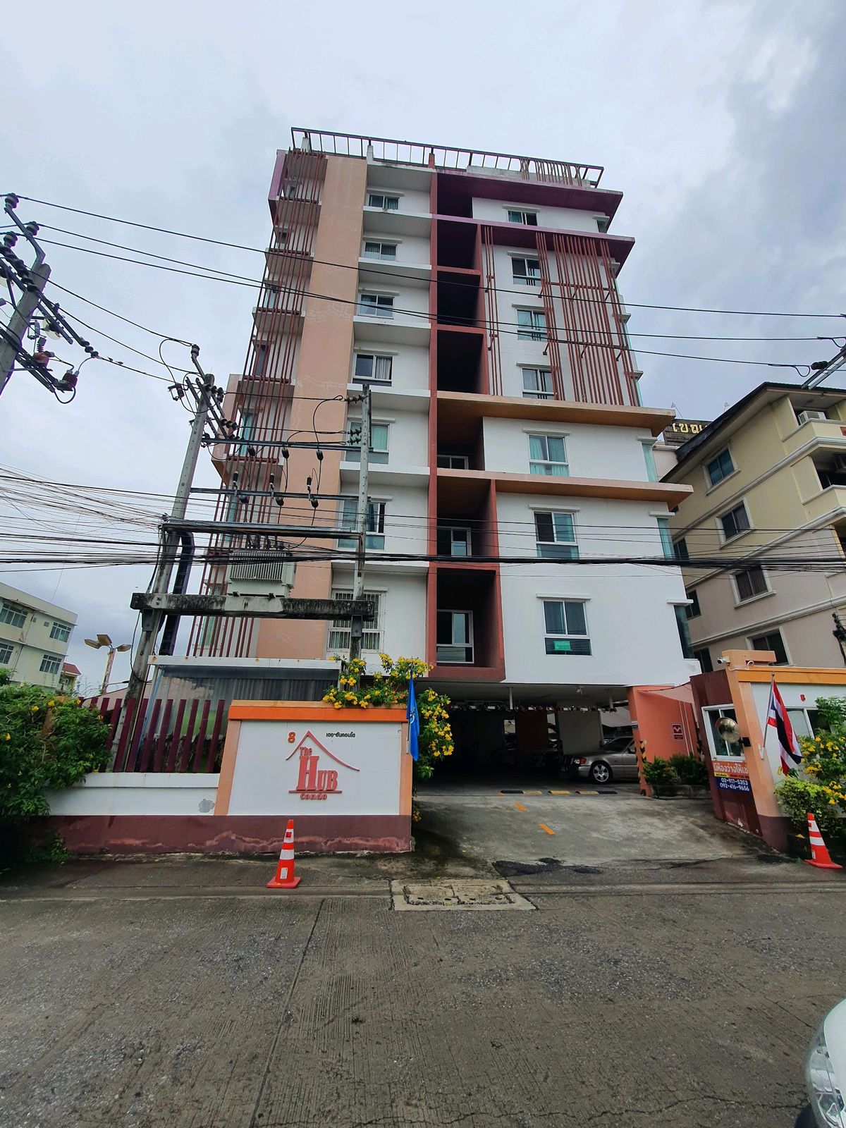 ขายคอนโดมีนบุรี-ร่มเกล้า : 🔥ขายด่วน! The Hub Condo (เดอะฮับ คอนโด)