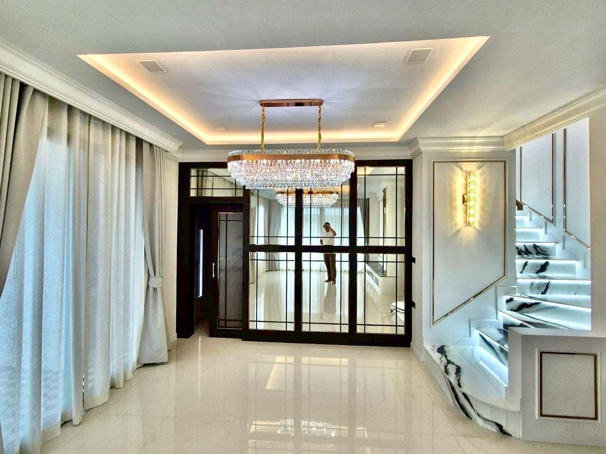 For SaleHouseRama5, Ratchapruek, Bangkruai : 2-storey detached house for sale, Grand Britania Ratchapruek-Rama 5, area 59.1 square wah, 3 bedrooms, Bang Khanun Subdistrict, Bang Kruai District, Nonthaburi Province