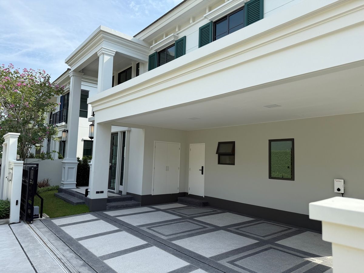 ให้เช่าบ้านบางนา แบริ่ง ลาซาล : ✨ 𝐒𝐞𝐭𝐭𝐡𝐚𝐬𝐢𝐫𝐢 𝐁𝐚𝐧𝐠𝐧𝐚 𝐊𝐌.𝟏𝟎 | เศรษฐสิริ บางนา กม.10 (แสนสิริ) ✨  🏡 บ้านเดี่ยวหรู 2 ชั้น แบบใหม่ล่าสุด “LAWRENCE” ตกแต่งพร้อมเข้าอยู่!