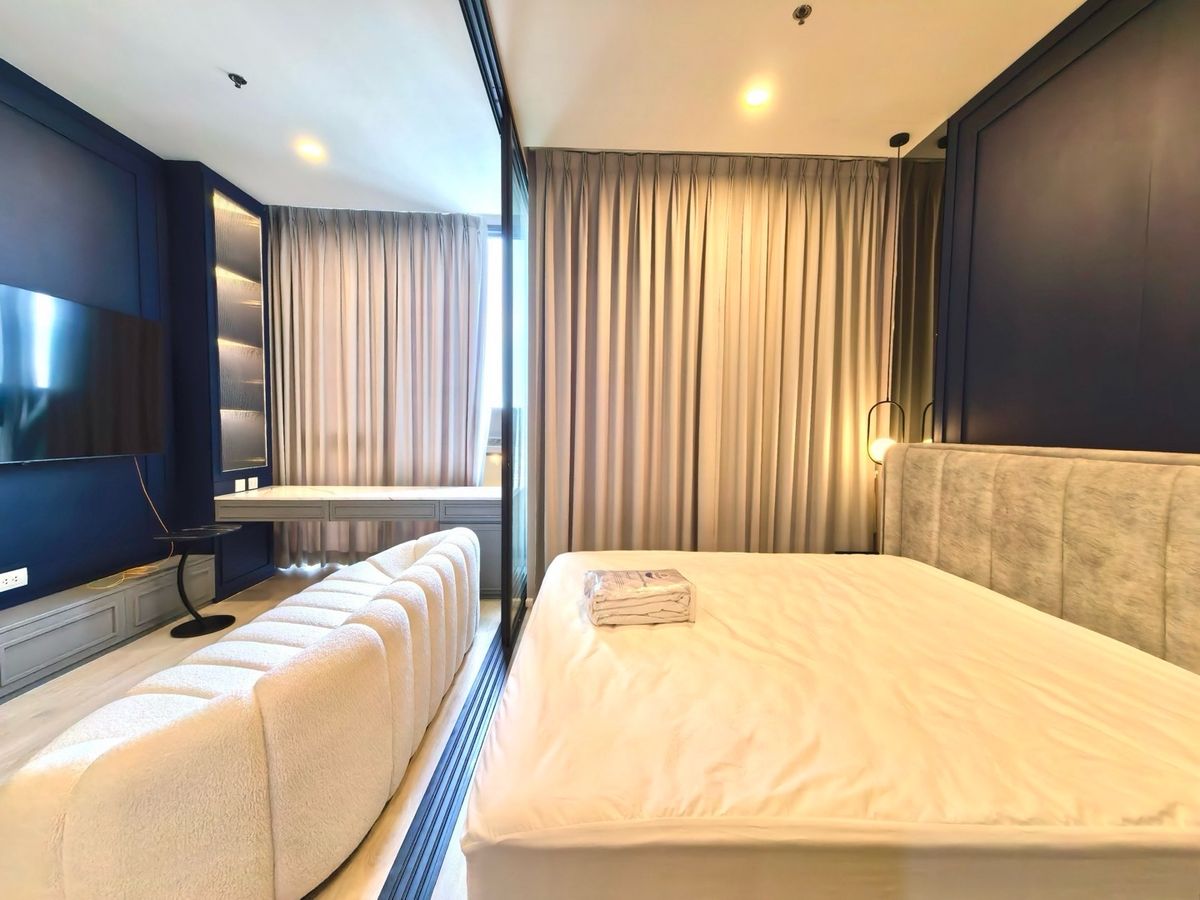 ให้เช่าคอนโดเกษตรศาสตร์ รัชโยธิน : 🔥ห้องใหม่! Built-in ทั้งห้อง ติด BTS รัชโยธิน Mazarine ราคาดีมาก 🔥