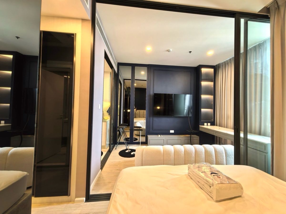 ให้เช่าคอนโดเกษตรศาสตร์ รัชโยธิน : 🔥ห้องใหม่! Built-in ทั้งห้อง ติด BTS รัชโยธิน Mazarine ราคาดีมาก 🔥