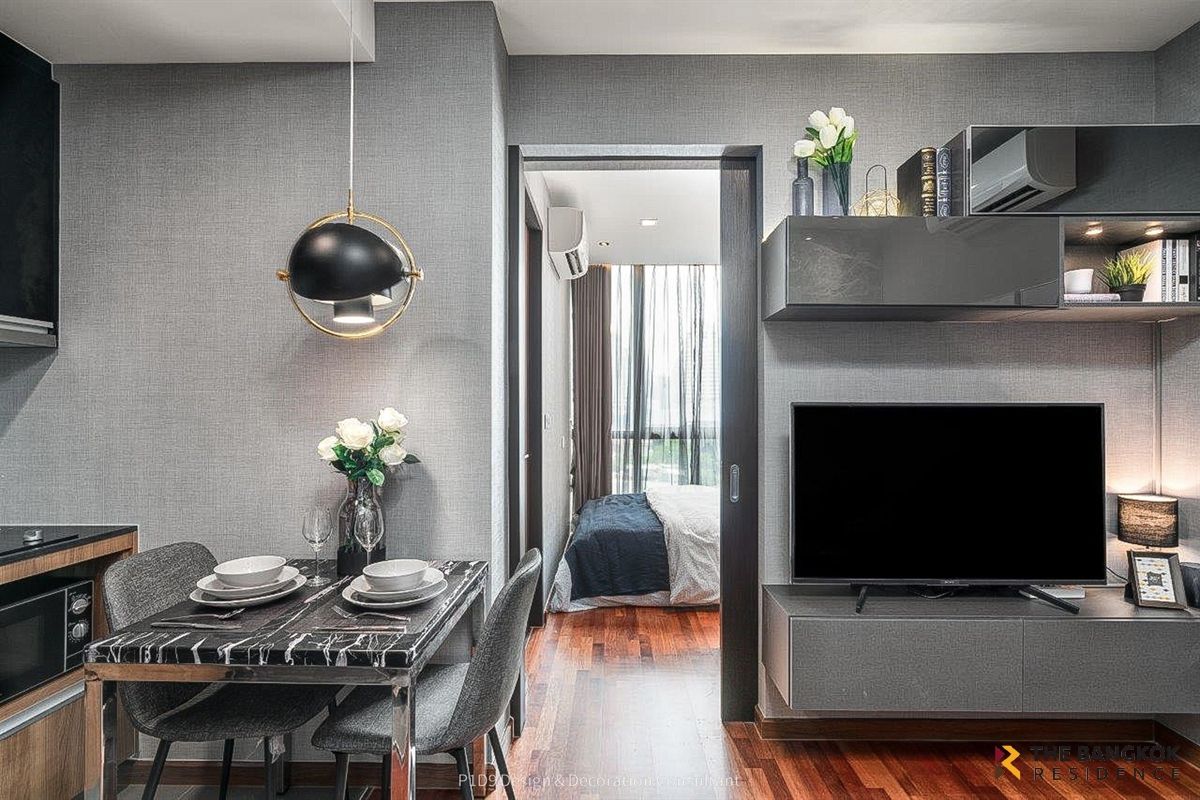 ขายคอนโดราชเทวี พญาไท : ขายด่วนห้องสวยถูกมากแต่งเต็ม Wish Signature Siam Midtown 1B1B 26.63 sqm. เพียง 4.4 MB เท่านั้น !!